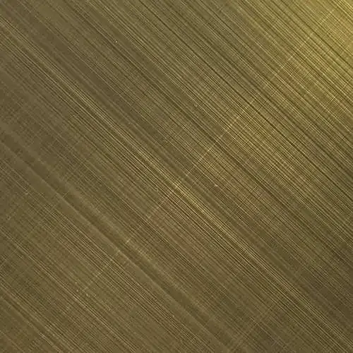 Bronze Cross Hairline