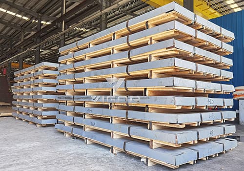 Export packaging of VIGORSS stainless steel sheet