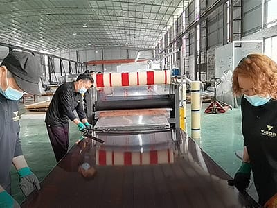 VIGORSS workshop of stainless steel sheet
