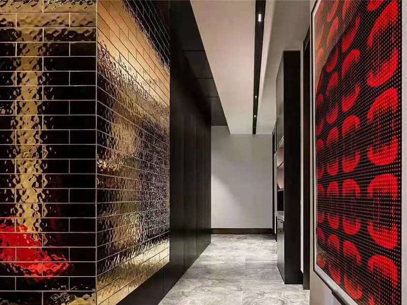 Stamped Stainless Steel Cladding