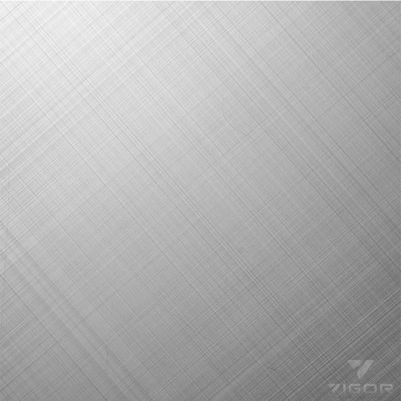 VIGORSS stainless steel cross hairline sheets
