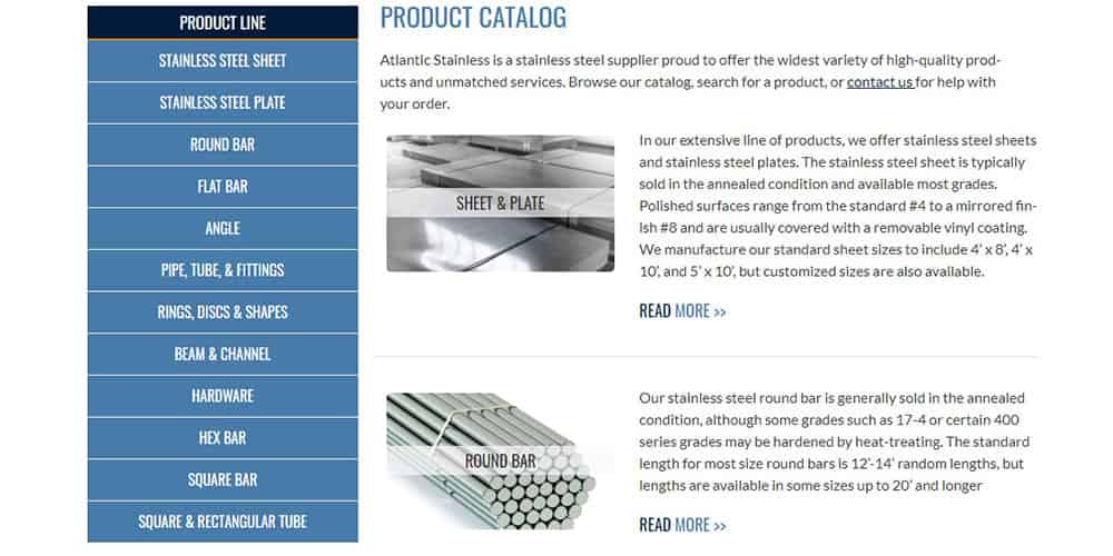 Atlantic stainless