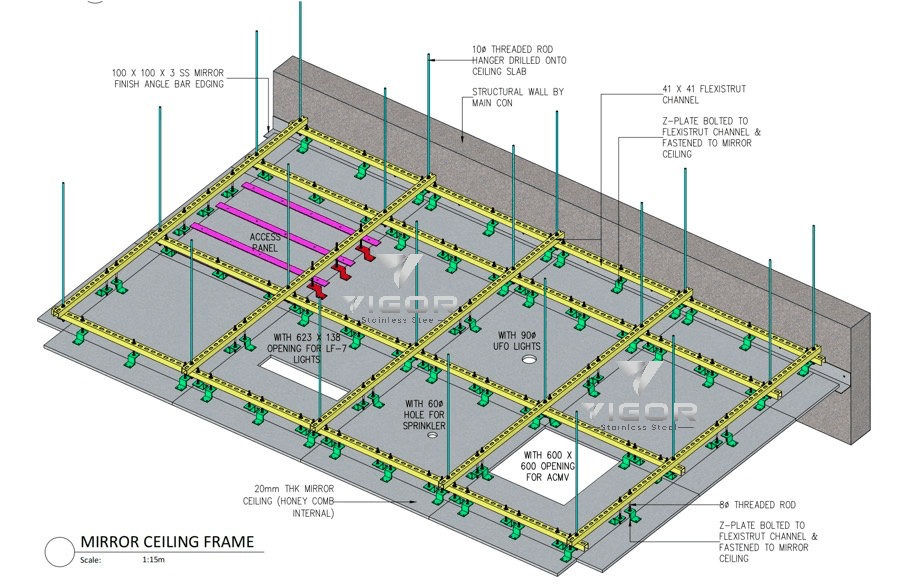 Honeycomeb Ceiling Panel